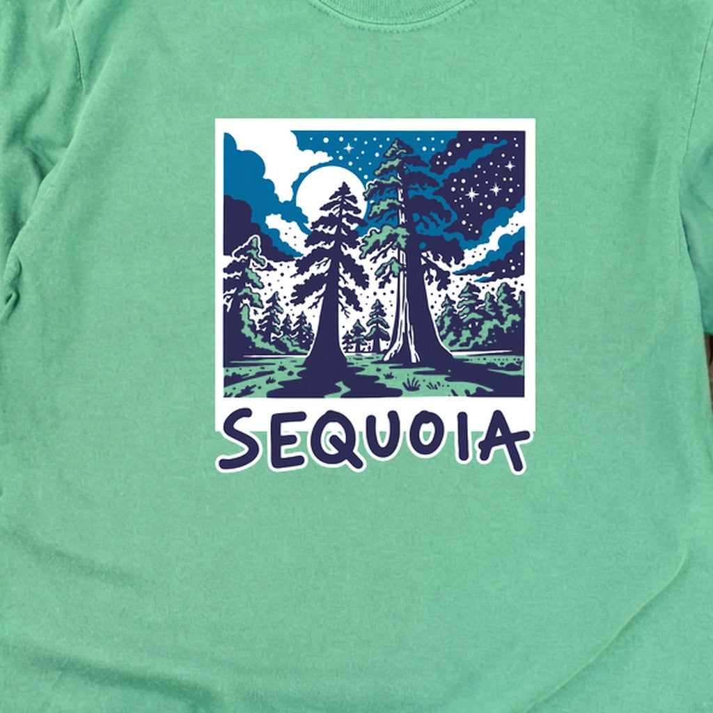 Sequoia at Night Cotton Long Sleeve
