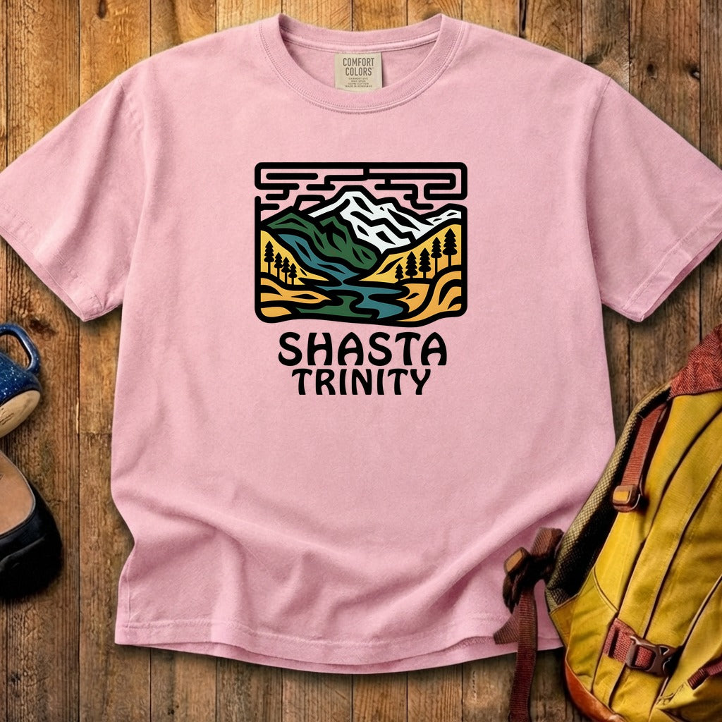 Shasta-Trinity National Forest Cotton T-Shirt