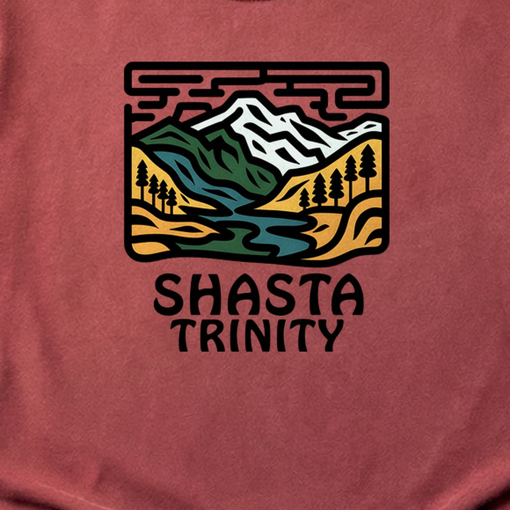 Shasta-Trinity National Forest Cotton T-Shirt