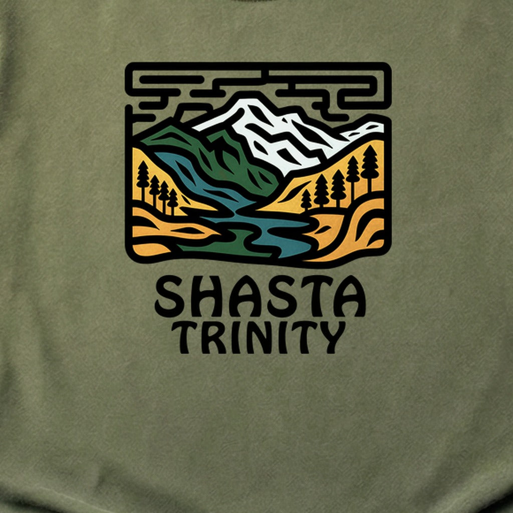 Shasta-Trinity National Forest Cotton T-Shirt