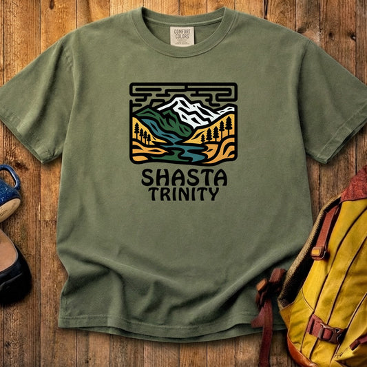 Shasta-Trinity National Forest Cotton T-Shirt