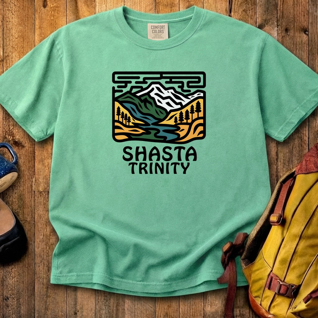 Shasta-Trinity National Forest Cotton T-Shirt