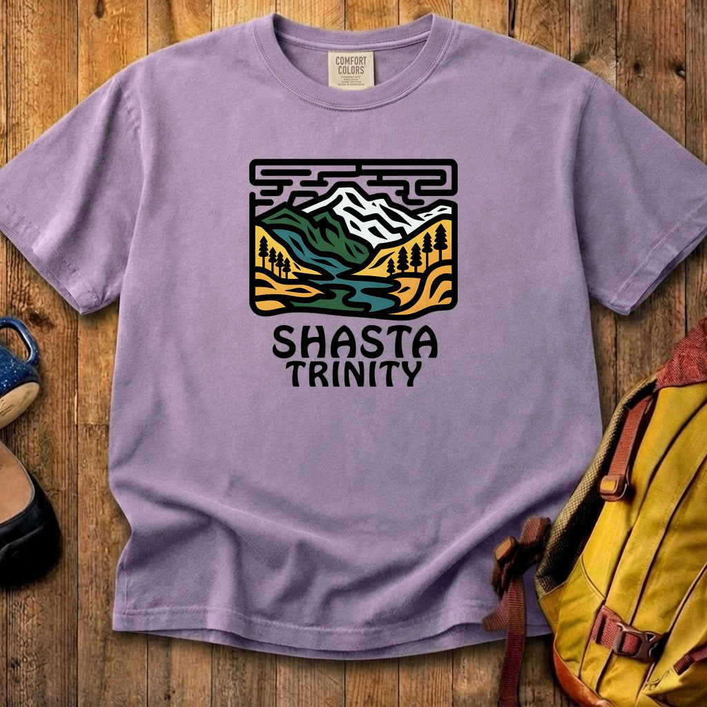 Shasta-Trinity National Forest Cotton T-Shirt