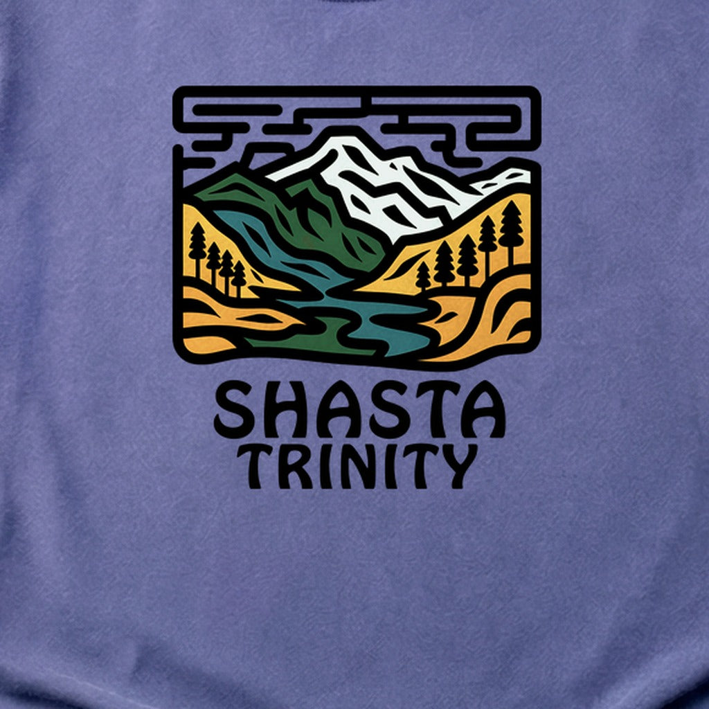 Shasta-Trinity National Forest Cotton T-Shirt