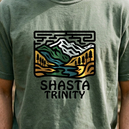Shasta-Trinity National Forest Cotton T-Shirt