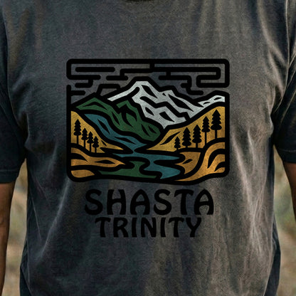 Shasta-Trinity National Forest Cotton T-Shirt