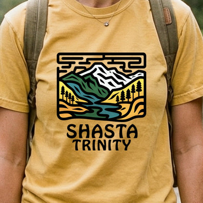 Shasta-Trinity National Forest Cotton T-Shirt