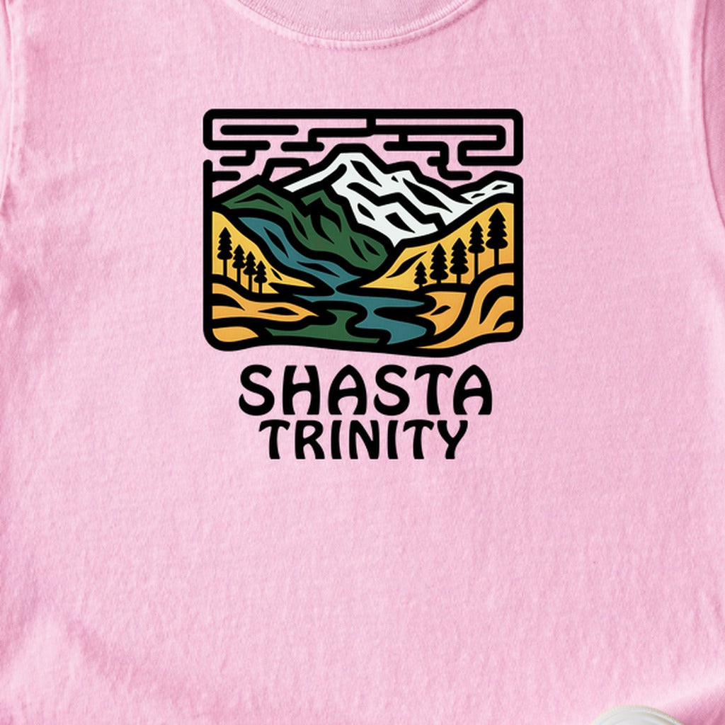 Shasta-Trinity National Forest Kids Cotton T-Shirt
