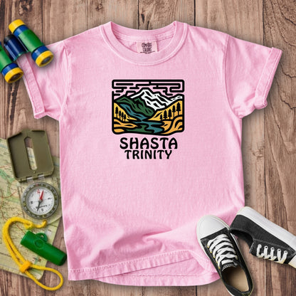 Shasta-Trinity National Forest Kids Cotton T-Shirt