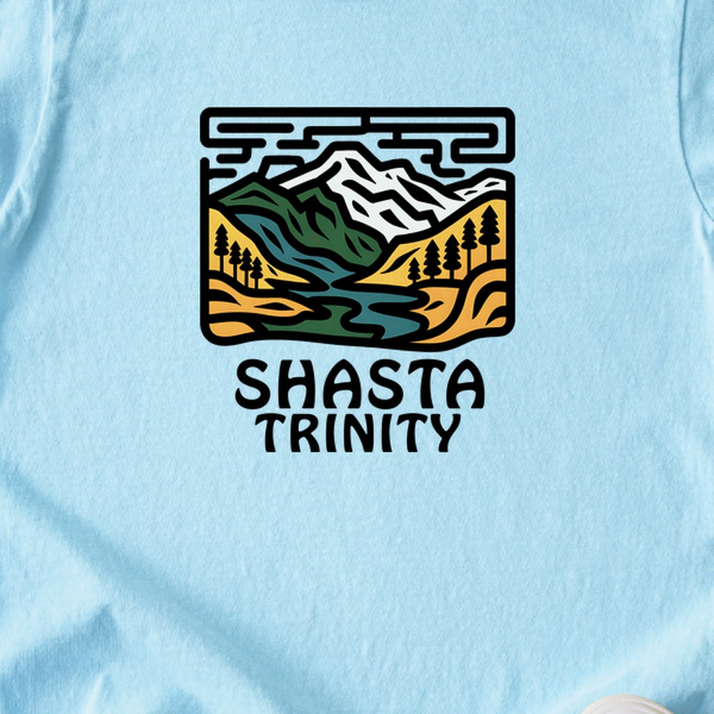 Shasta-Trinity National Forest Kids Cotton T-Shirt