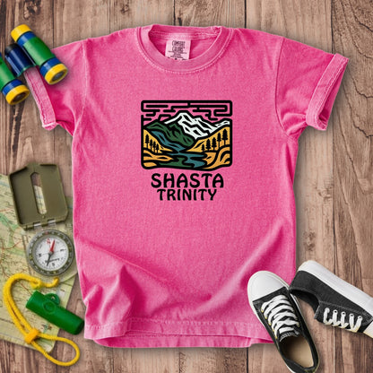 Shasta-Trinity National Forest Kids Cotton T-Shirt