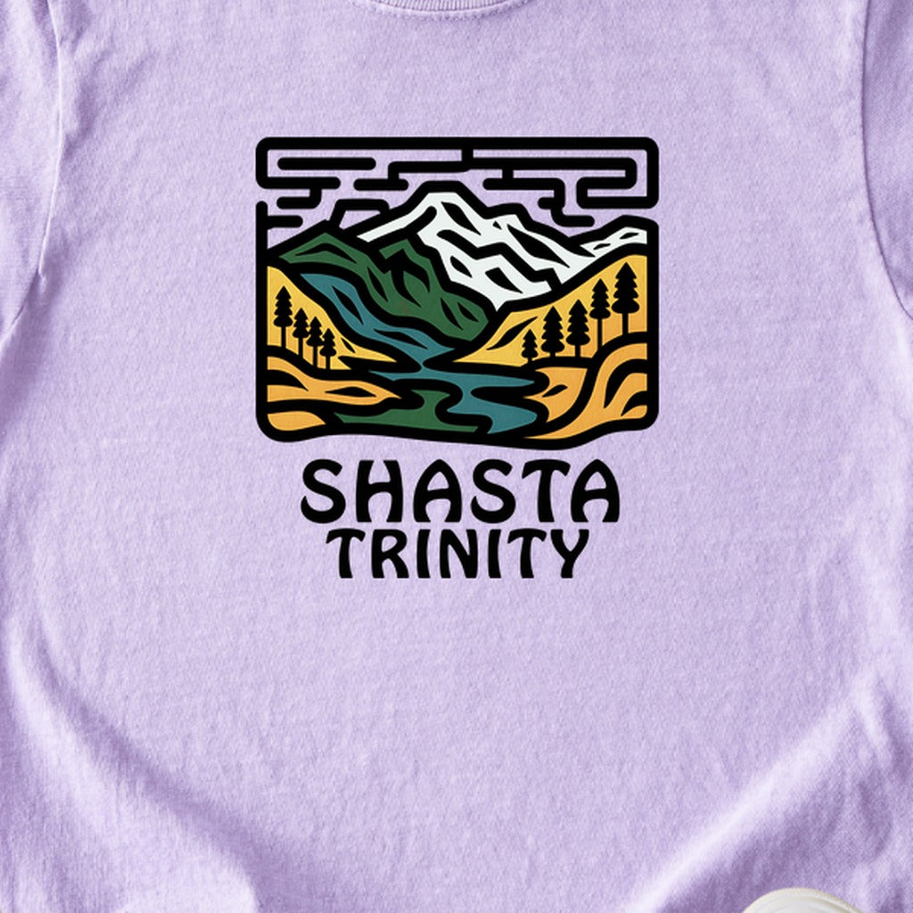 Shasta-Trinity National Forest Kids Cotton T-Shirt