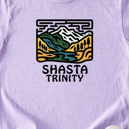 Shasta-Trinity National Forest Kids Cotton T-Shirt