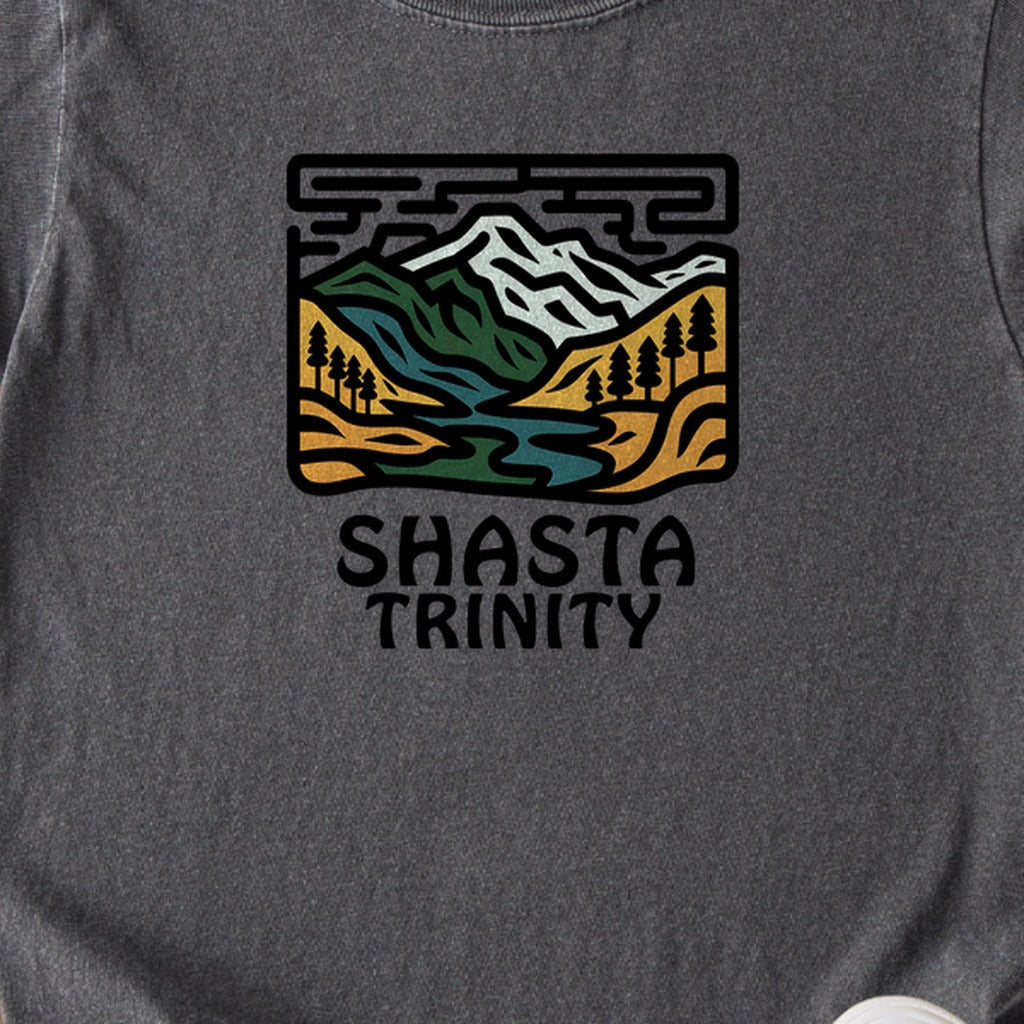 Shasta-Trinity National Forest Kids Cotton T-Shirt