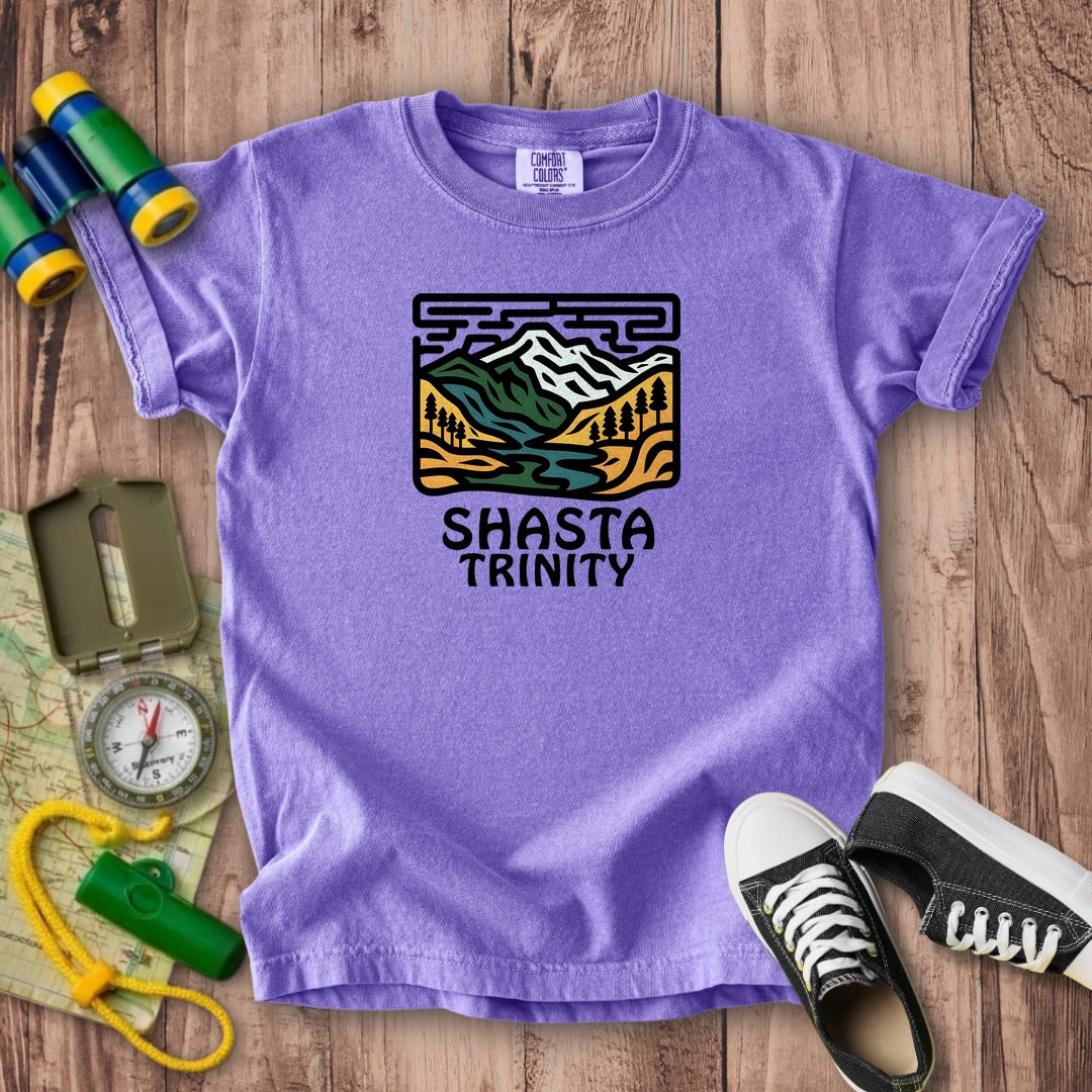 Shasta-Trinity National Forest Kids Cotton T-Shirt