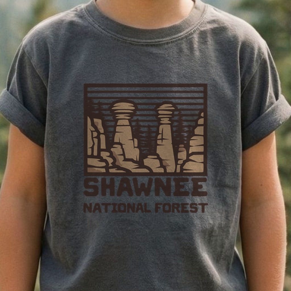 Shawnee National Forest Kids Cotton T-Shirt