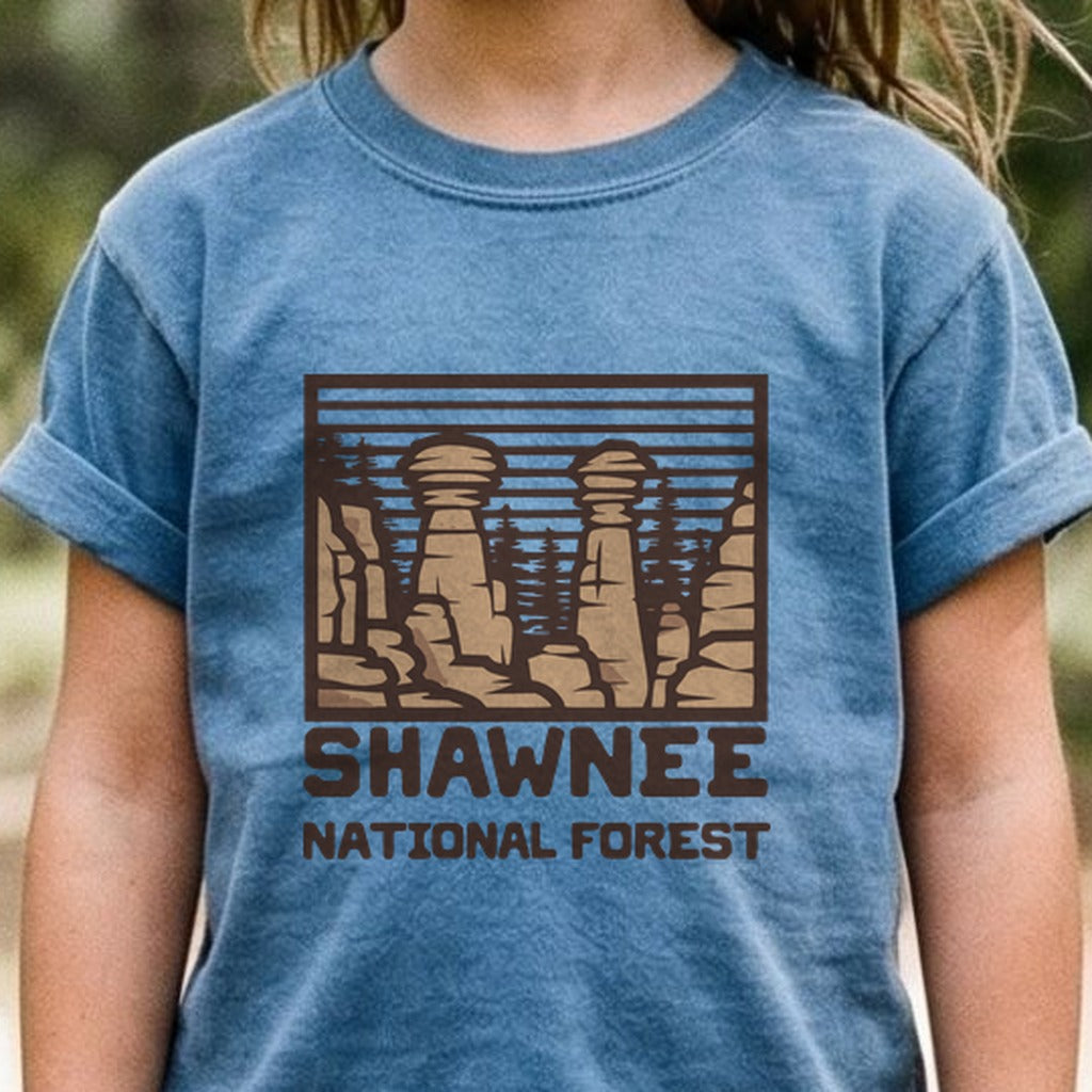 Shawnee National Forest Kids Cotton T-Shirt