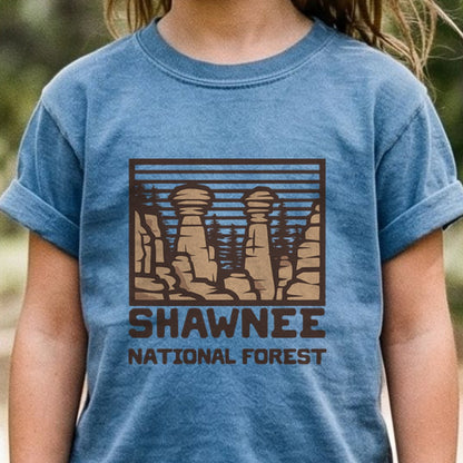 Shawnee National Forest Kids Cotton T-Shirt