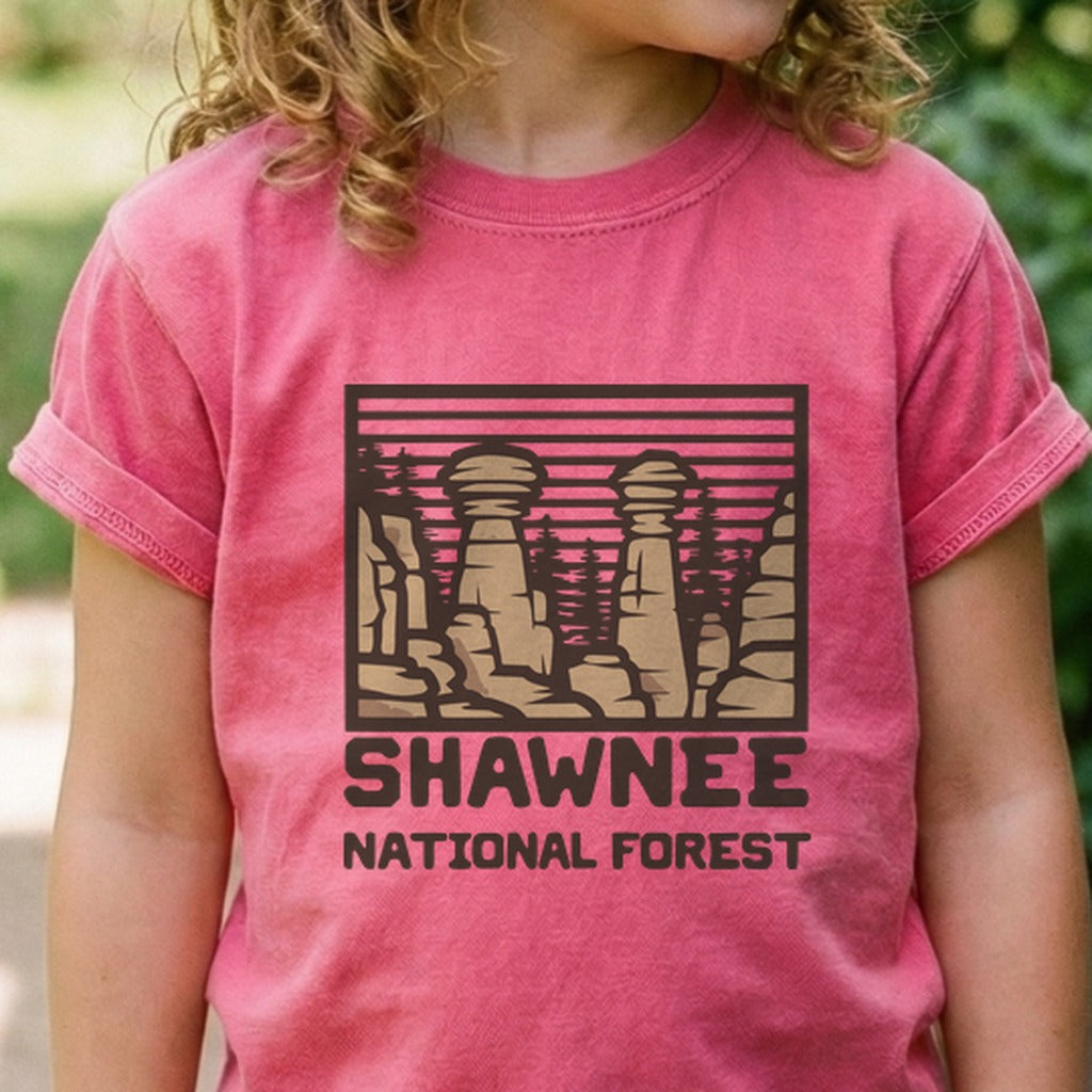 Shawnee National Forest Kids Cotton T-Shirt
