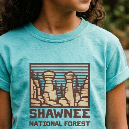 Shawnee National Forest Kids Cotton T-Shirt