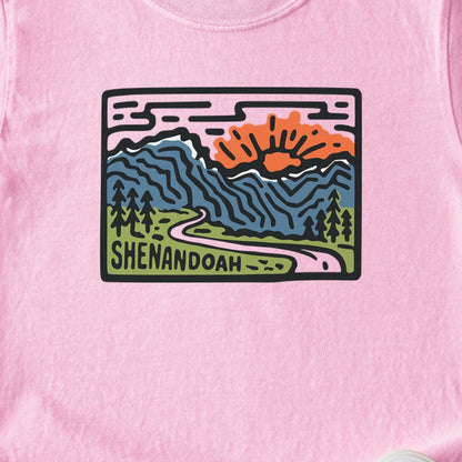 Shenandoah National Park Kids Cotton T-Shirt