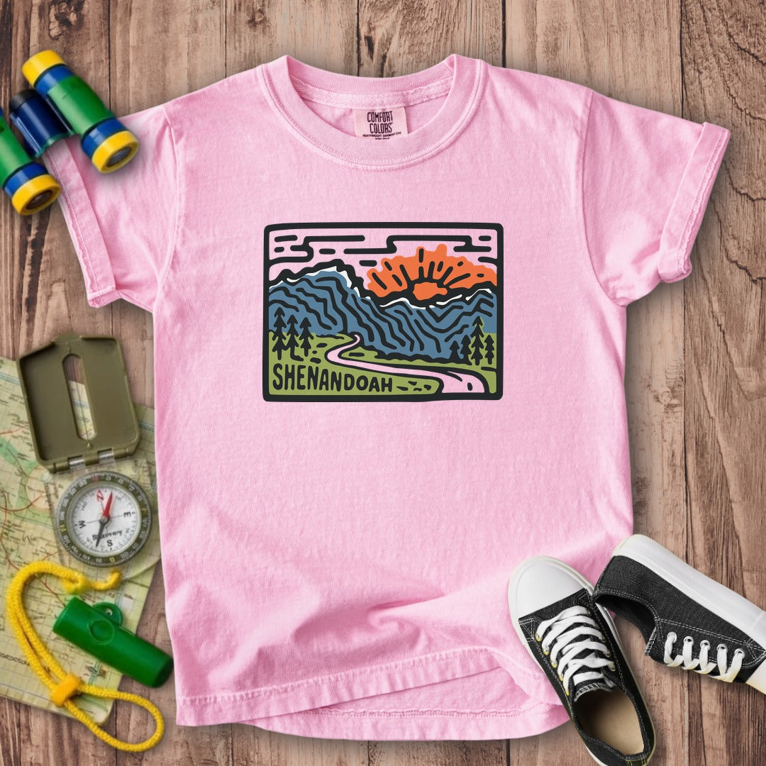Shenandoah National Park Kids Cotton T-Shirt