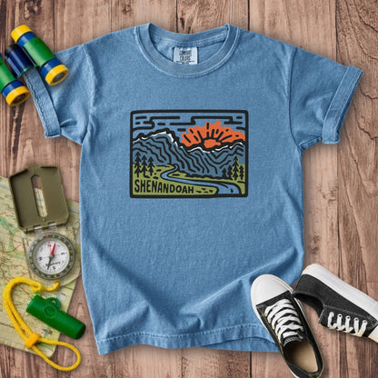 Shenandoah National Park Kids Cotton T-Shirt