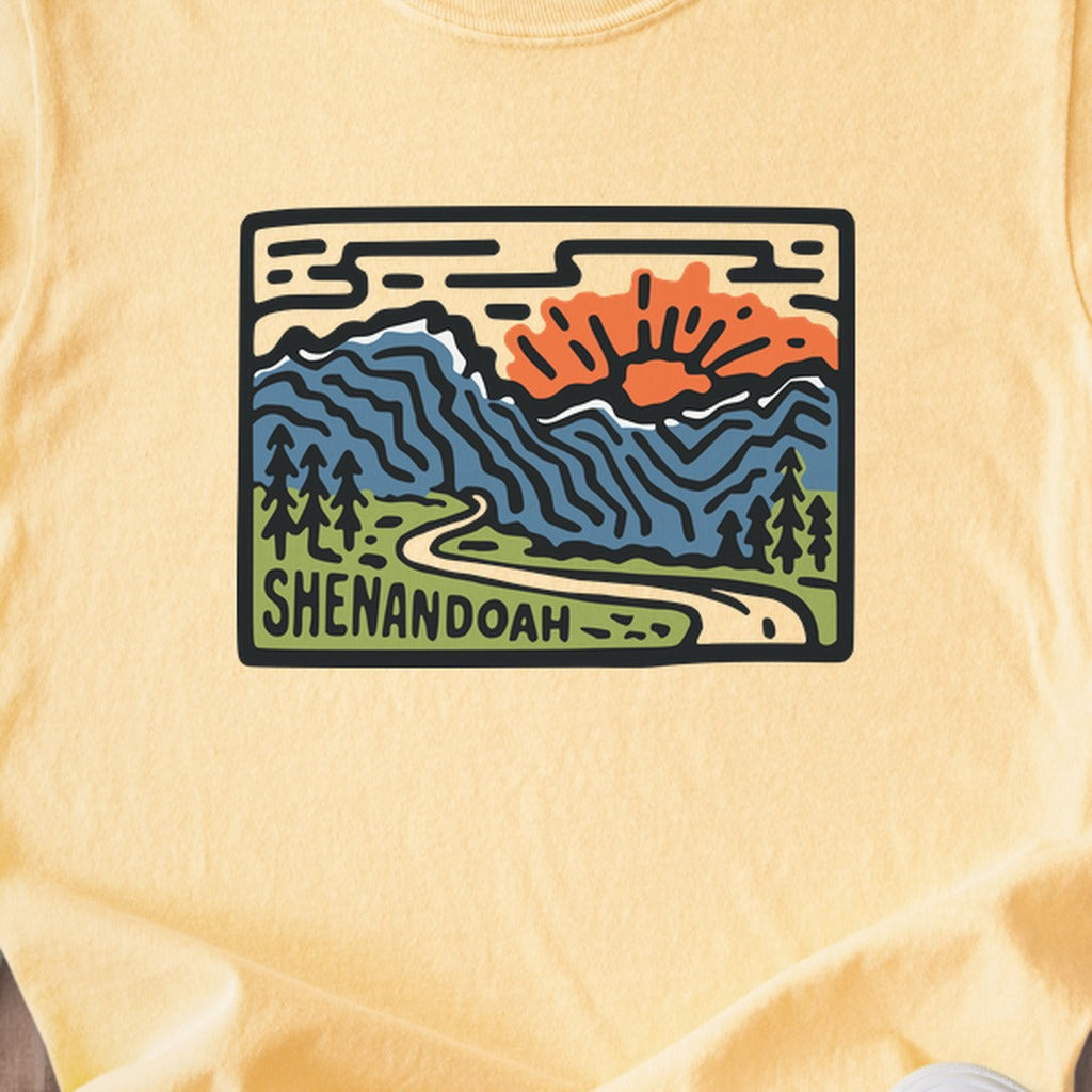 Shenandoah National Park Kids Cotton T-Shirt