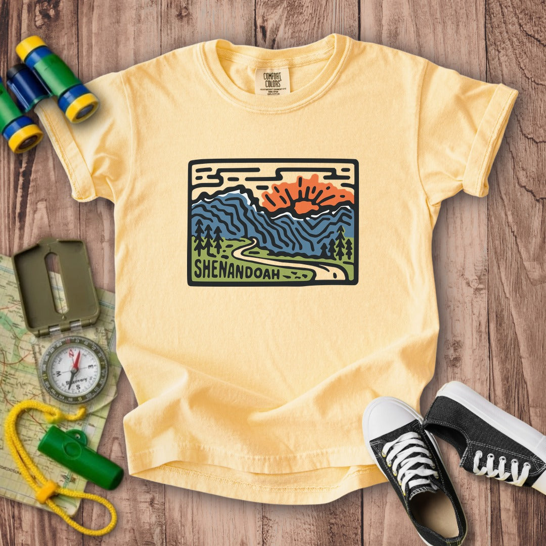Shenandoah National Park Kids Cotton T-Shirt