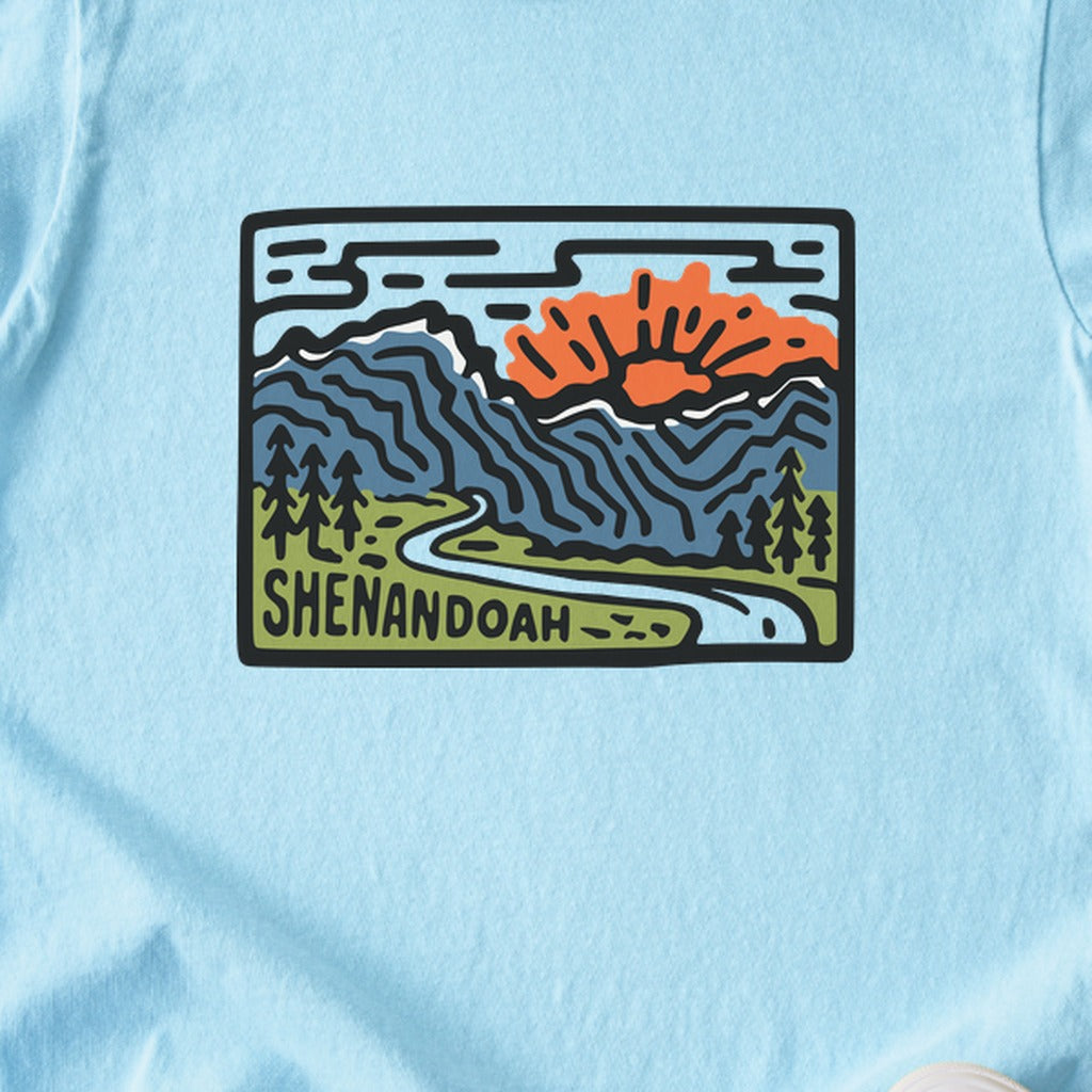Shenandoah National Park Kids Cotton T-Shirt