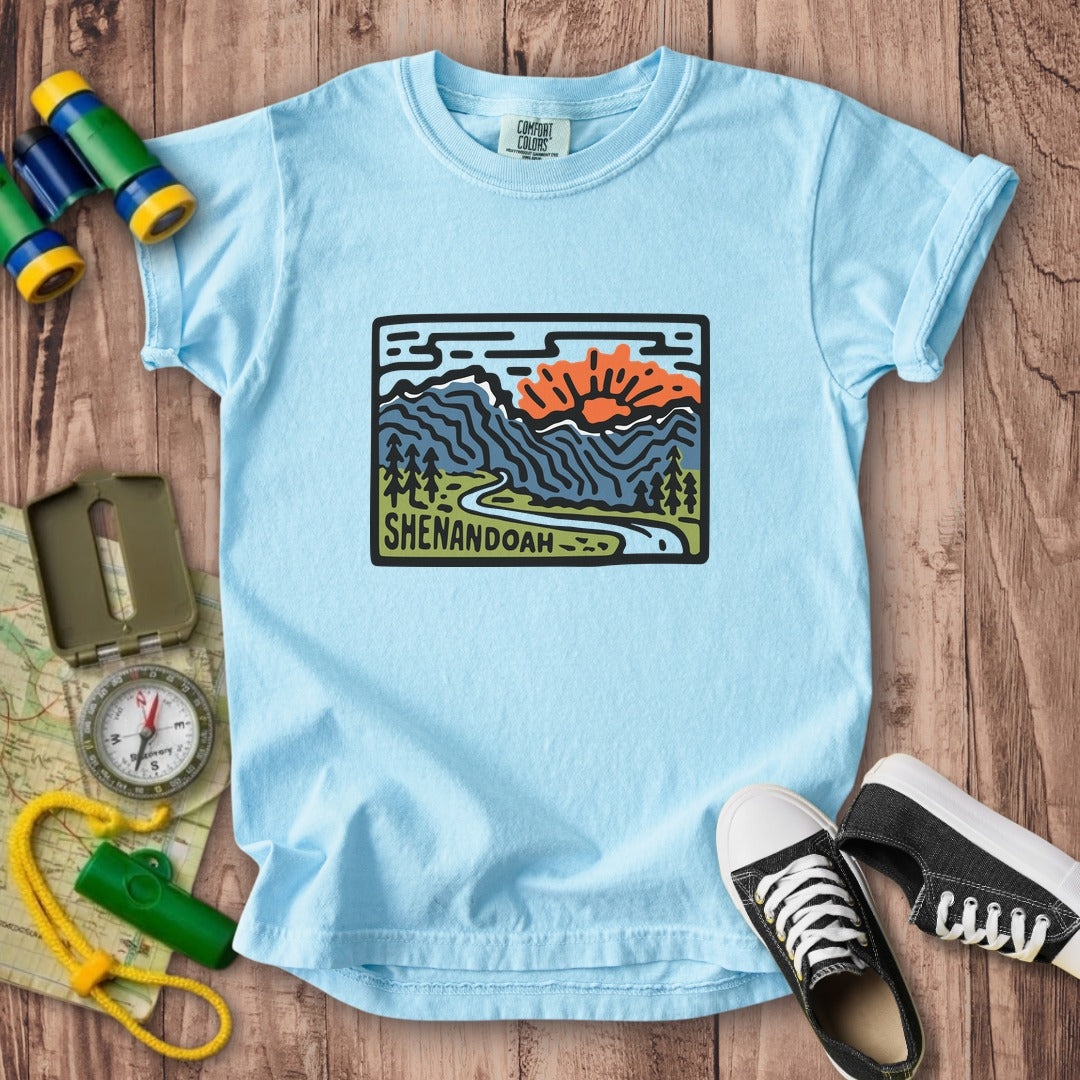 Shenandoah National Park Kids Cotton T-Shirt