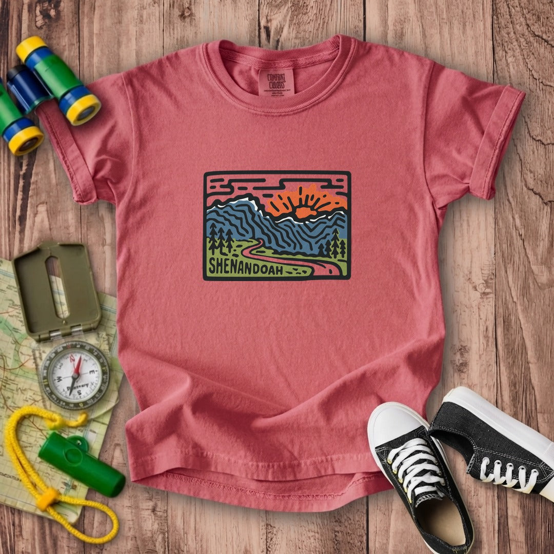 Shenandoah National Park Kids Cotton T-Shirt