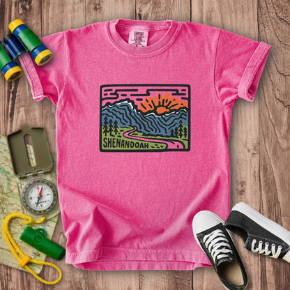 Shenandoah National Park Kids Cotton T-Shirt