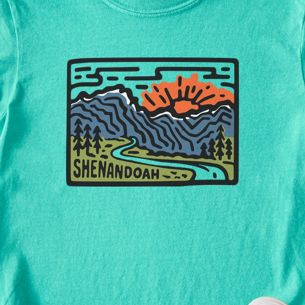 Shenandoah National Park Kids Cotton T-Shirt