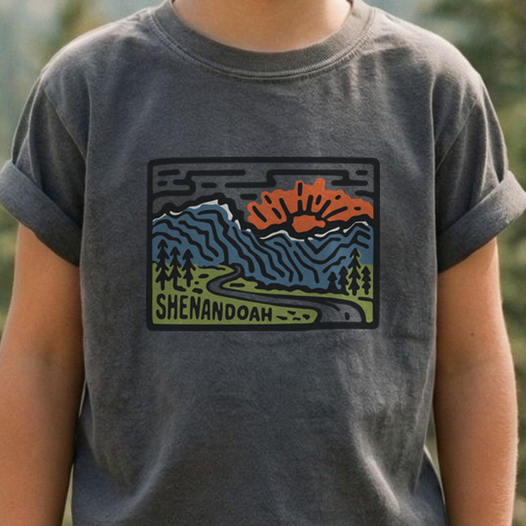 Shenandoah National Park Kids Cotton T-Shirt