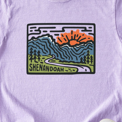 Shenandoah National Park Kids Cotton T-Shirt