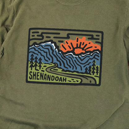 Shenandoah National Park Cotton Long Sleeve