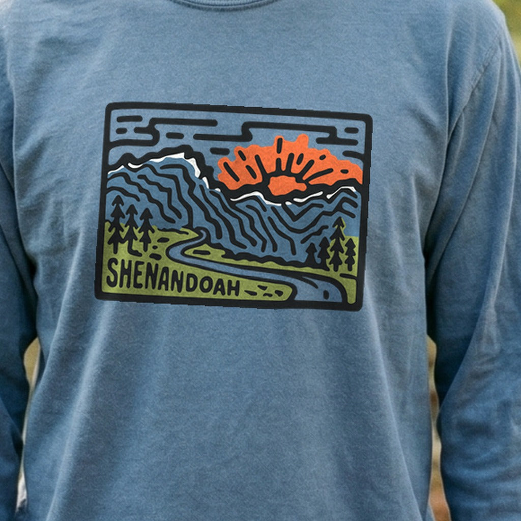 Shenandoah National Park Cotton Long Sleeve