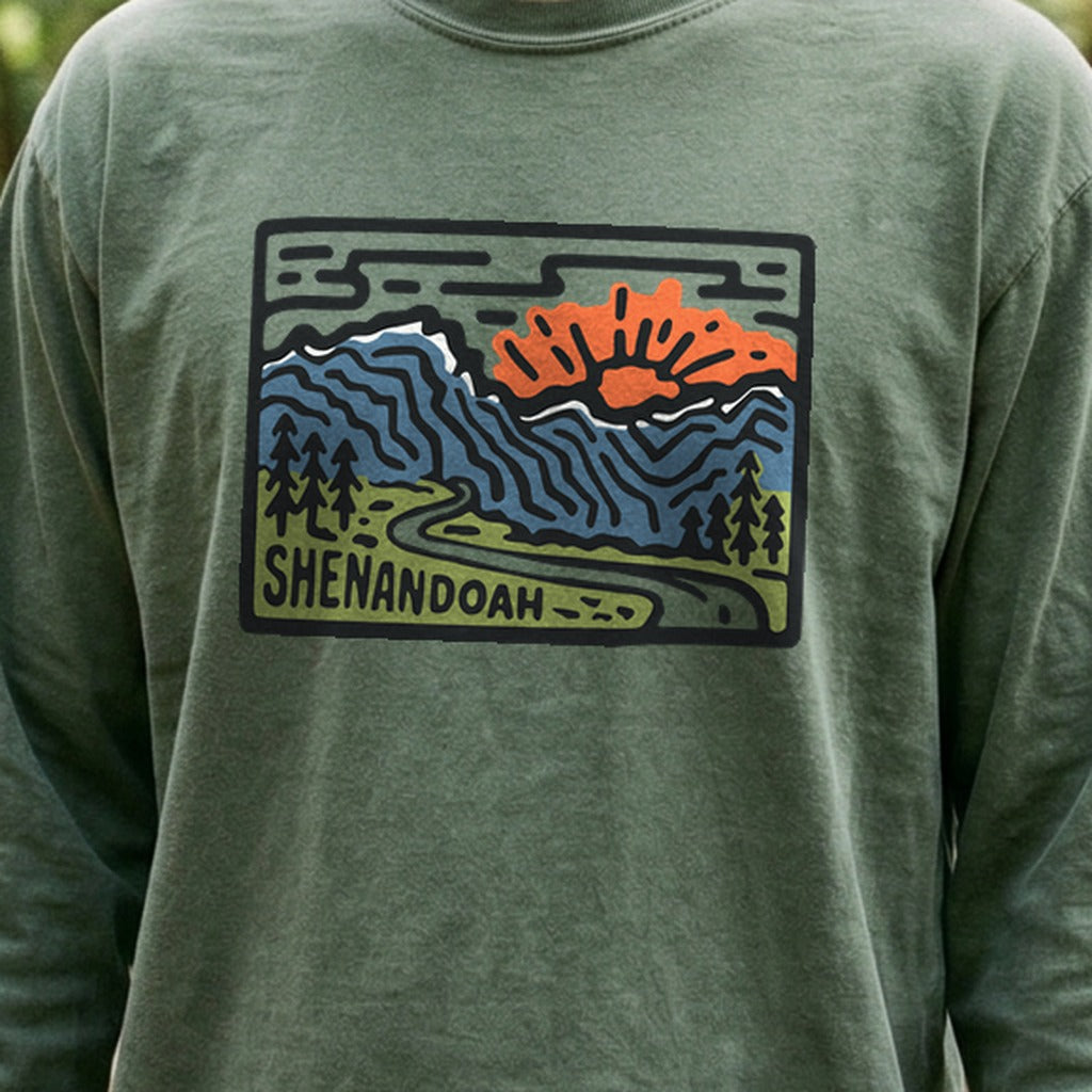 Shenandoah National Park Cotton Long Sleeve