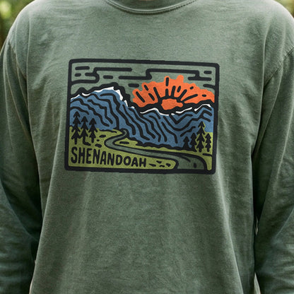 Shenandoah National Park Cotton Long Sleeve