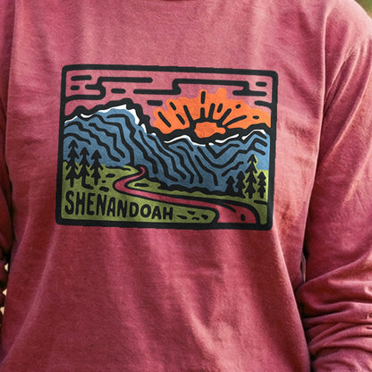 Shenandoah National Park Cotton Long Sleeve