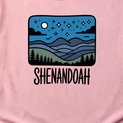 Shenandoah at Night Cotton T-Shirt