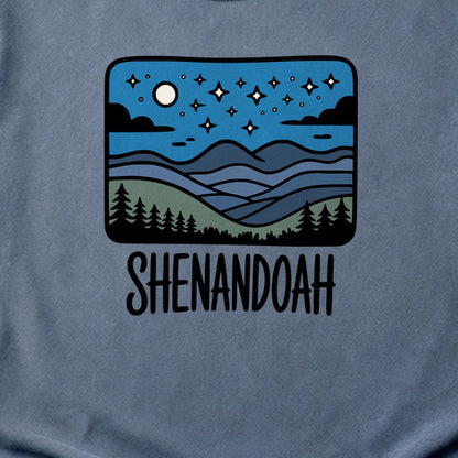 Shenandoah at Night Cotton T-Shirt