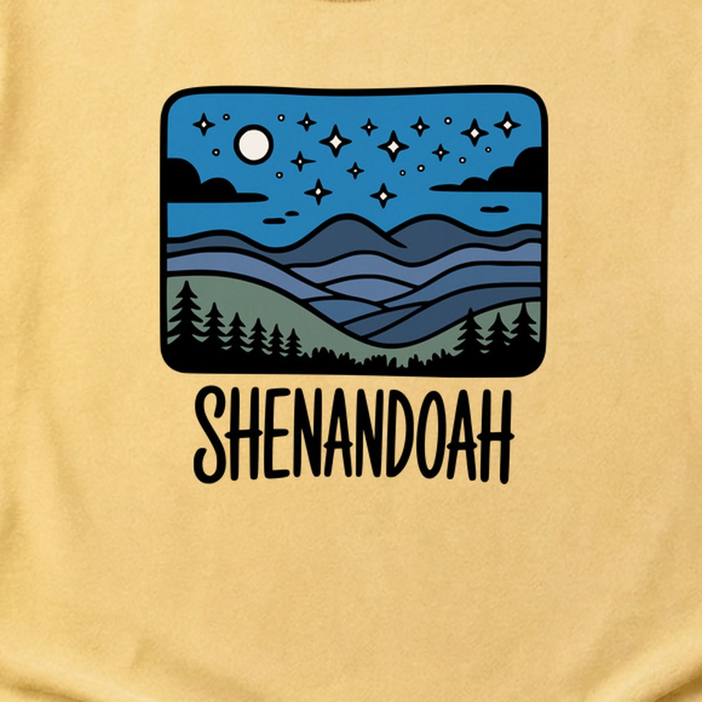 Shenandoah at Night Cotton T-Shirt