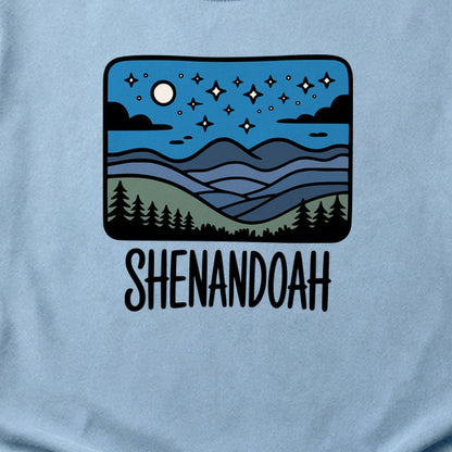 Shenandoah at Night Cotton T-Shirt