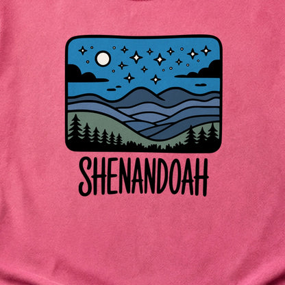 Shenandoah at Night Cotton T-Shirt