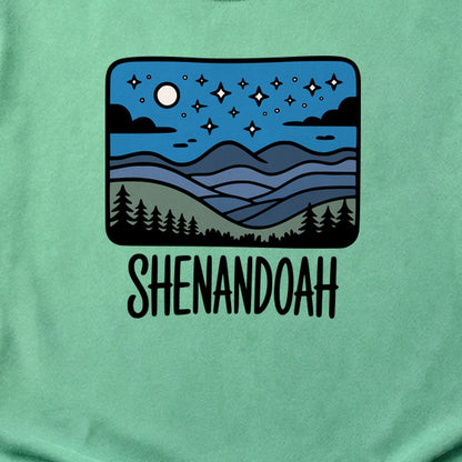 Shenandoah at Night Cotton T-Shirt