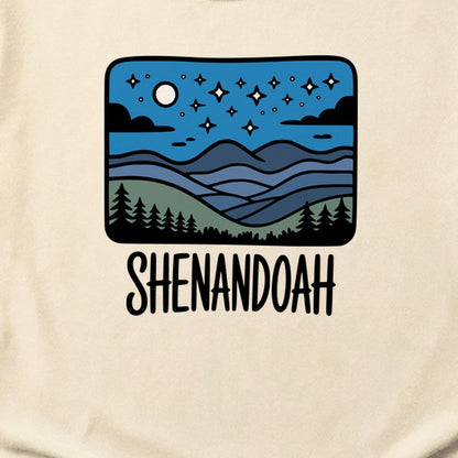 Shenandoah at Night Cotton T-Shirt