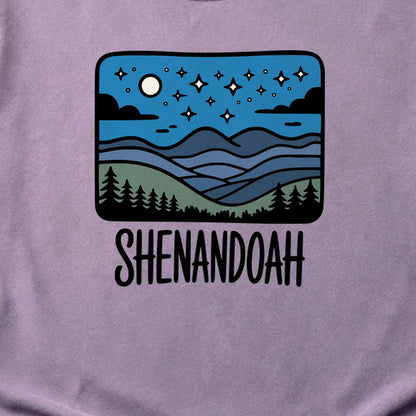 Shenandoah at Night Cotton T-Shirt