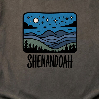 Shenandoah at Night Cotton T-Shirt